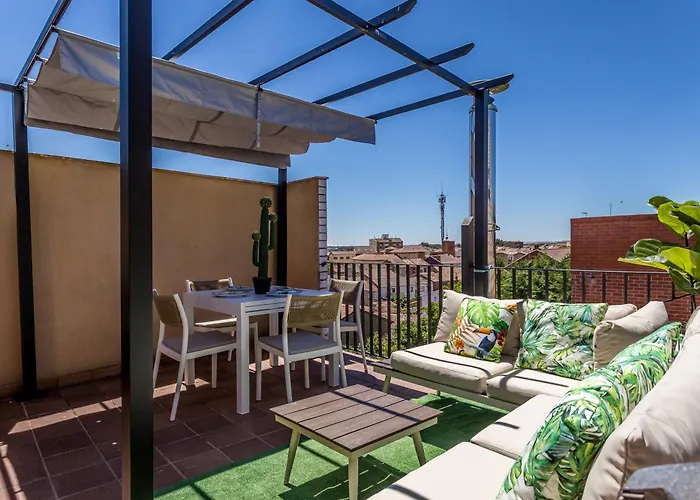 Baruhaus Terraza Duplex 아파트 발렌시아 데 돈 후안